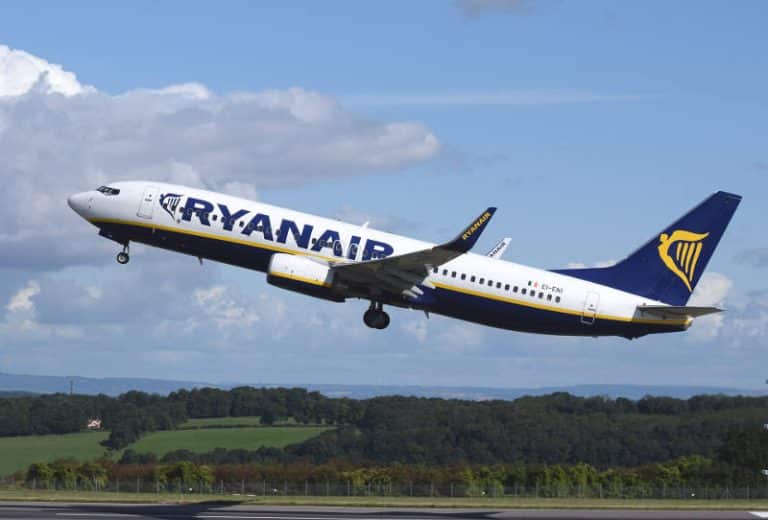 Ryanair frena su crecimiento un 7% en el semestre